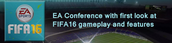 FIFA16 E3 conference