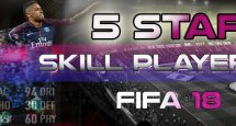5 star skills players FIFA18