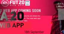 FIFA 20 Web app