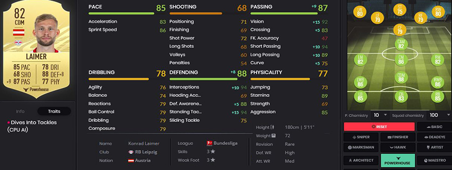 Laimer fifa 21 cdm powerhouse