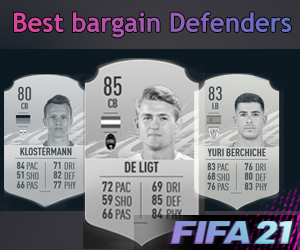 best bargain defenders fifa