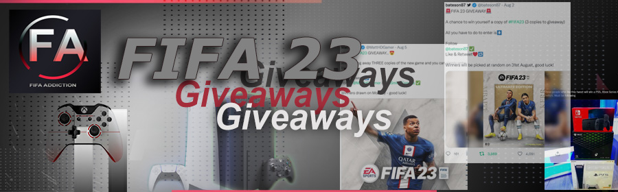 FIFA 23 giveaways