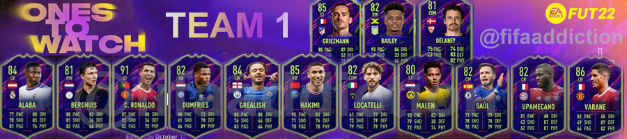 fifa 22 ones to watch team 1
