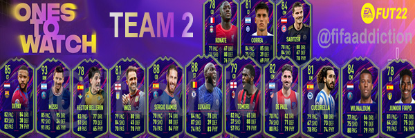 FIFA 22 OTW team 2 players fifaaddiction