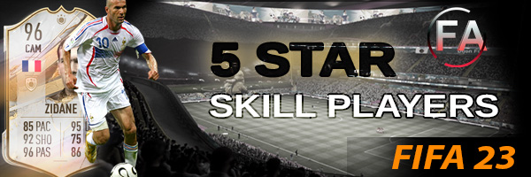 FIFA 23: All 5 Star skillers in Ultimate Team