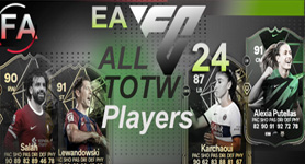 fc 24 totw players
