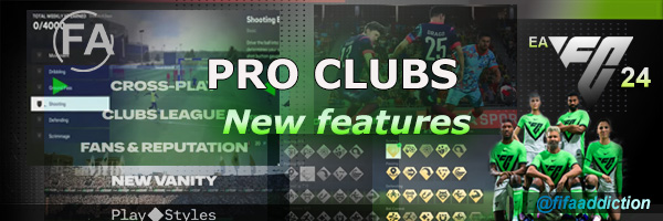 FC 24 Clubs (former Pro Clubs)