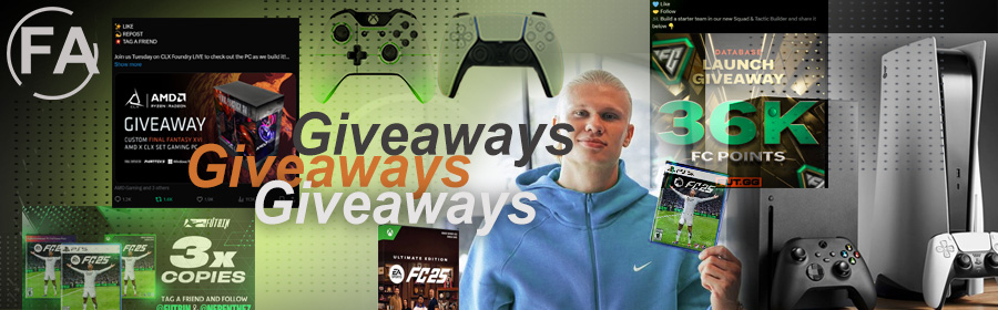 FC 25 giveaway