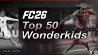 FC 26 Wonderkids top 50 highest potential players